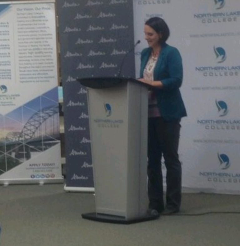 Children's Services Minister Danielle Larivee